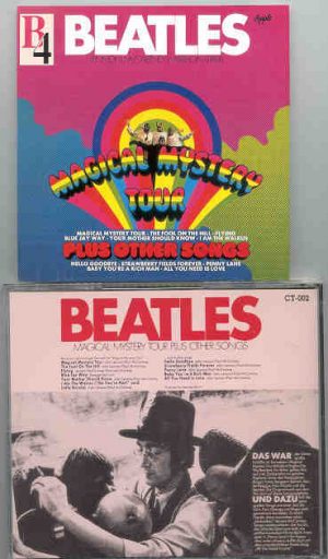 The Beatles - Magical Mystery Tour ( Rare German Cover )