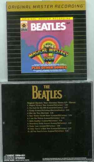 The Beatles - Dr. EBBETTS DBM 051 - MAGICAL MYSTERY TOUR - GERMAN LP HOR ZU - STEREO