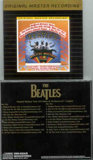 The Beatles - Dr. EBBETTS DBM 030 - MAGICAL MYSTERY TOUR - 2 CD - US CAPITOL MONO & STEREO