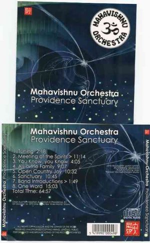 Mahavishnu Orchestra - Providence Sanctuary ( Providence , RI , USA , October 16th , 1975 )