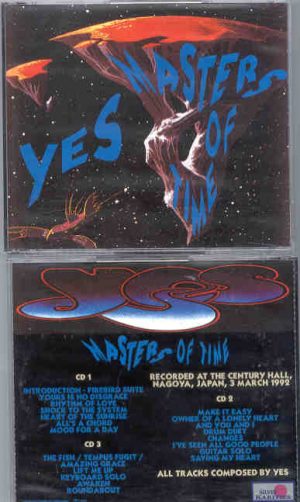 Yes - Masters Of Time ( 3 cd set ) ( Silver Rarities ) ( Nagoya , Japan , March 3rd , 1992 )