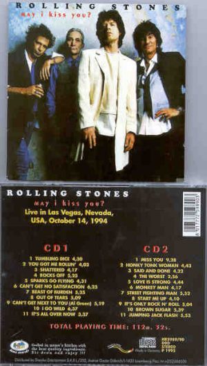 Rolling Stones - May I Kiss You ? ( 2 CD!!!!! SET )
