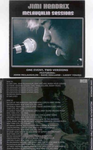 Jimi Hendrix - McLaughlin Sessions ( Two Versions ) ( 2 CD SET ) 