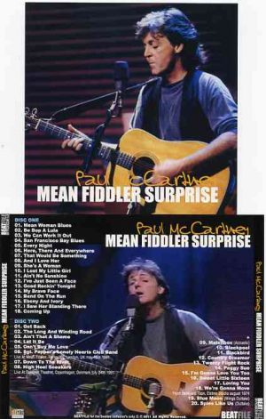 Paul McCartney - Mean Fiddler Surprise ( 2 CD SET )( BEATFILE )( Falkoner Theater , Copenhagen , Denmark , July 24th , 1991 )