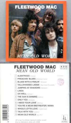 Lindsey Buckingham Fleetwood Mac - Mean Old World ( Oil Well Recs. ) ( Live in Aberdeen , June 23rd , 1968 )