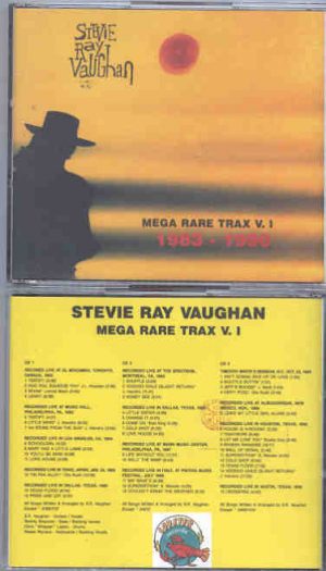 Stevie Ray Vaughan - Mega Rare Trax Vol. 1 ( 3 CD SET ) ( LOBSTER ) ( 45 LIVE tracks soundboard Various venues )