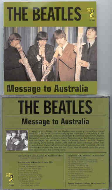 The Beatles - Message To Australia ( Yellow Dog )