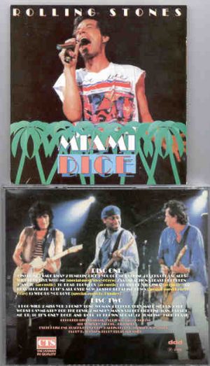 Rolling Stones - Miami Dice ( LIVE in Miami , Florida USA , November 25th , 1994 ) ( 2 CD!!!!! SET ) ( KTS )