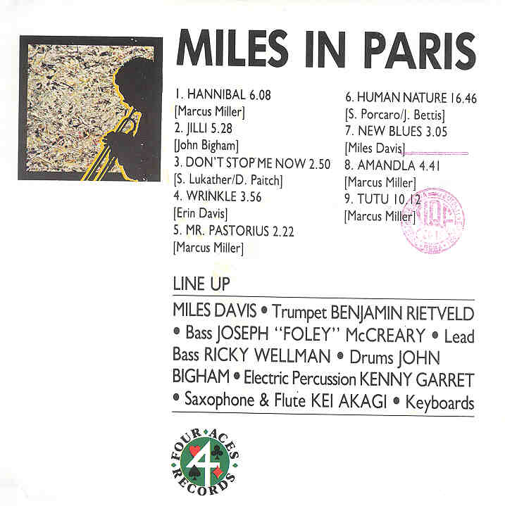 Miles Davis - Miles In Paris