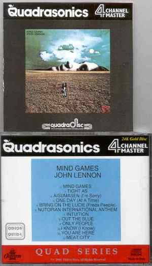 John Lennon - Mind Games Quadraphonic  ( Odeon Quadraphonics )