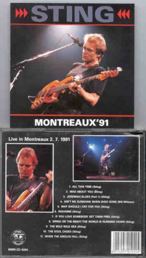 Sting / The Police - Montreaux '91