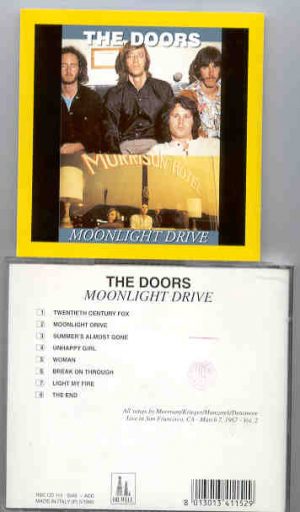 The Doors - Moonlight Drive ( Oil Well Recs ) ( San Francisco , CA , March 7th , 1967 )