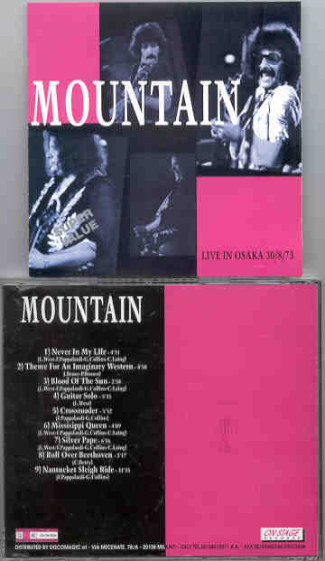 Mountain - Live In Osaka ( August 30th , 1973 ) ( On Stage Recs )