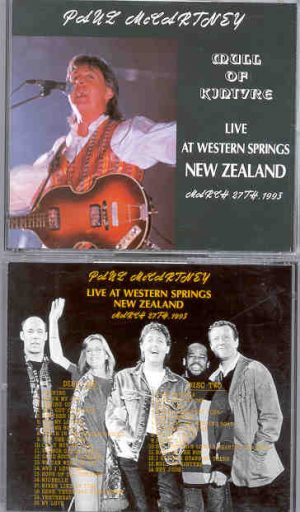 Paul McCartney - Mull Of Kintyre ( 2 CD set ) ( New Zealand , March 27th , 1993 )