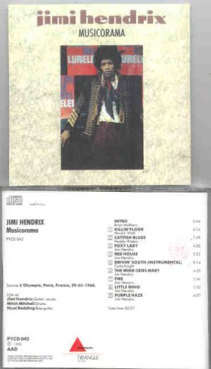 Jimi Hendrix - Musicorama  ( Triangle Recs )