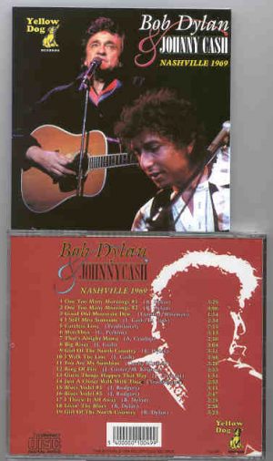 Bob Dylan - Nashville 1969  ( With Johnny Cash )  ( Yellow Dog )