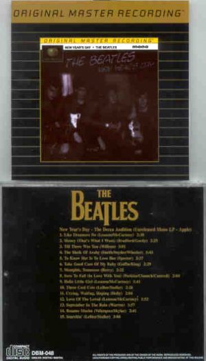The Beatles - Dr. EBBETTS DBM 048 - NEW YEARS DAY - THE DECCA AUDITION - UNRELEASED MONO LP - APPLE