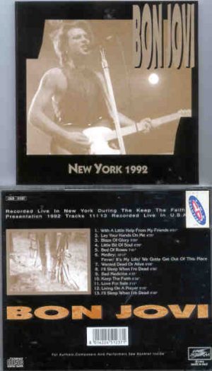 Bon Jovi - New York 1992 ( Live Storm )