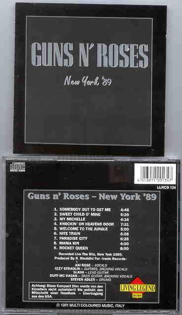 Guns N' Roses - New York '89 ( Living Legend )