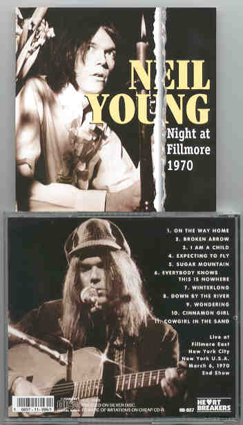 Neil Young / CSNY - Night At Fillmore 1970 ( Fillmore East , NY , USA , March 6th , 1970 , 2nd Show )