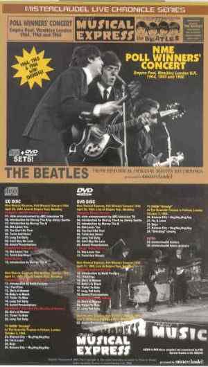 The Beatles - NME Poll Winner's Concert ( 1 cd + 1 DVD set ) ( Misterclaudel )