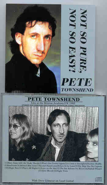 The Who - Not So Pure Not So Easy ( With David Gilmour Live at the Brixton Academy , UK , 1985 )