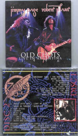 Led Zeppelin - Old Chots ( 2 CD SET ) ( Argentina 1996 plus Live Argentina Radio Promo )
