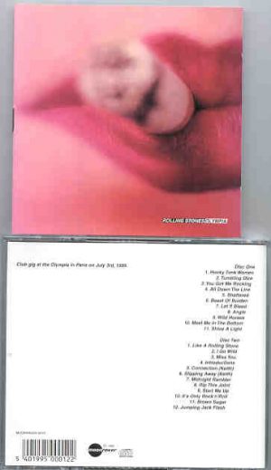 Rolling Stones - Olympia ( 2 CD!!!!! set ) ( July 3rd , 1995 . Paris , France )