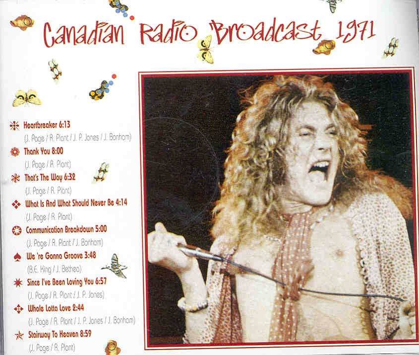 Led Zeppelin - On Air ( Canadian Radio Broadcasts 1971 )