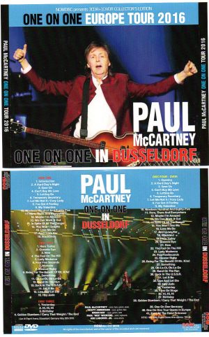 Paul McCartney - One On One Dusseldorf 2016 ( 3 CD - 1 DVD SET ) ( Now Disc ) ( Spirit Arena , Germany ,  May 18th , 2016 )