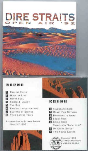 Dire Straits - Open Air 1992 ( 2 CD set ) ( Live at St Jakob Sation , Basel , 5/7/92 )