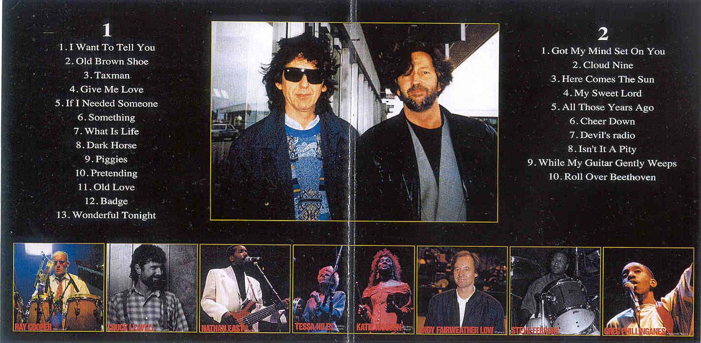 Eric Clapton - Osaka 1991 ( With George Harrison ) ( 6 cd set ) ( Osaka Hall , December 10-11 & 12 , 1991 )