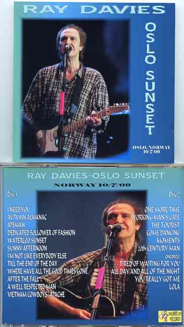 The Kinks - Old Sunset ( Ray Davies ) ( 2 CD ) ( Sentrum Scene , Oslo , Norway , October 7th , 2009 )