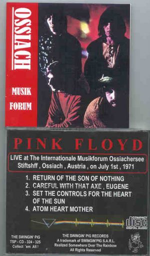 Pink Floyd - OSSIACH Musik Forum , Austria  ( Swingin' Pig ) ( Ossiach , Austria , July 1st , 1971 )
