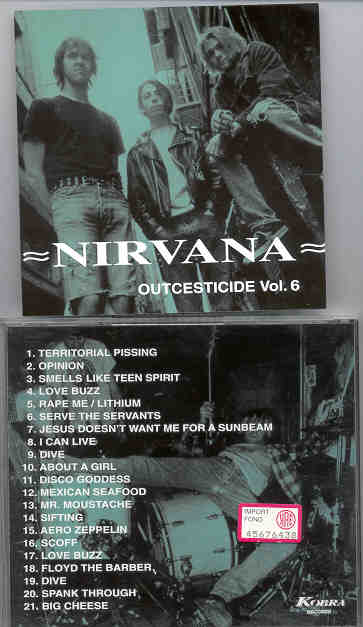 Nirvana - Outcesticide Vol. 6  ( Best Collection Of Rare Tracks )