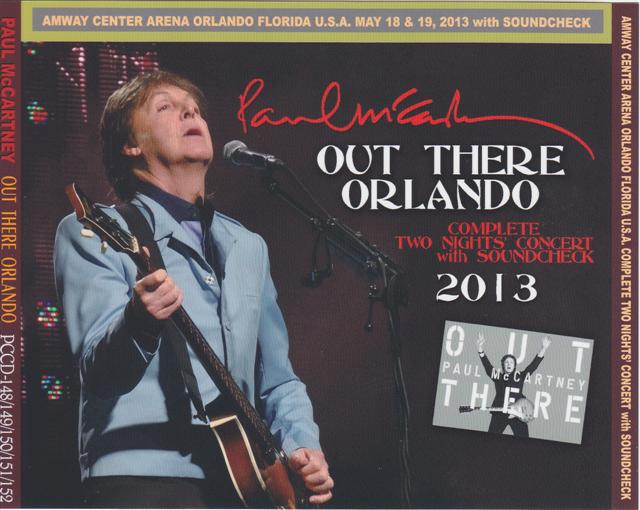 Paul McCartney - Out There Orlando ( 5 CDs Set )( Piccadilly Circus ) ( Orlando Florida USA, Complete Two Nights May 18th & 19th , 2013 )