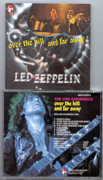 Led Zeppelin - Over The Hills And Far Away ( Great Dane ) ( Dallas , Texas , USA , March 4th , 1975 )