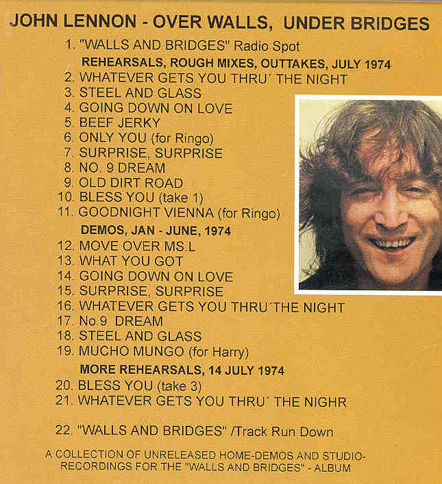 John Lennon - Over Walls Under Bridges