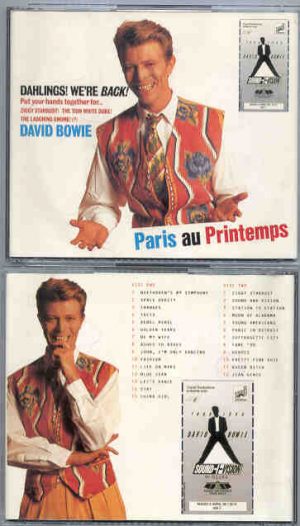 David Bowie - Paris Au Printemps ( Great Dane - Templar ) ( 2 CD set )