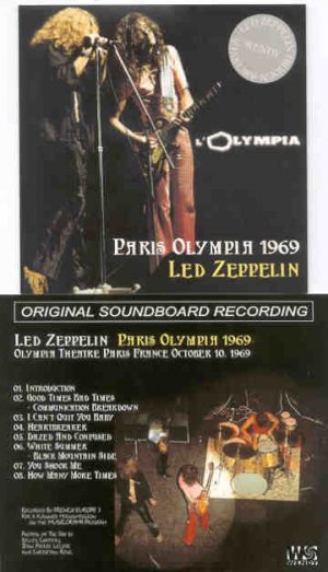 Led Zeppelin - Paris Olympia 1969 ( Wendy ) ( Olympia Theatre , Paris , France , October 10th , 1969 )