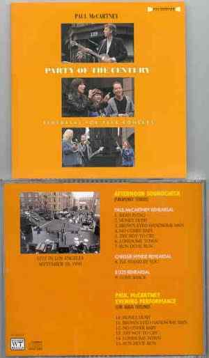 Paul McCartney - Party Of The Century ( Rehearsals For The PETA Concert )