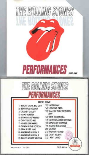 Rolling Stones - Performances Vol. 1 ( Great Dane ) Picture