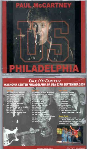 Paul McCartney - Philadelphia 2005 ( 3 cd set )( Piccadilly Circus )( Wachovia Center , Philly , PA , Sept. 23rd , 2005 )