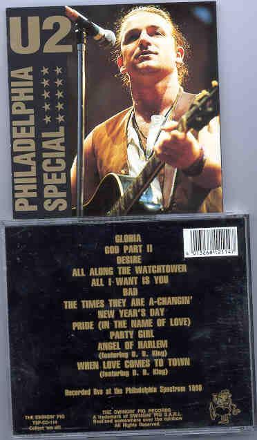 U2 - Philadelphia Special ( Swingin' Pig ) ( Live at the Philadelphia Spectrum , 1990 )
