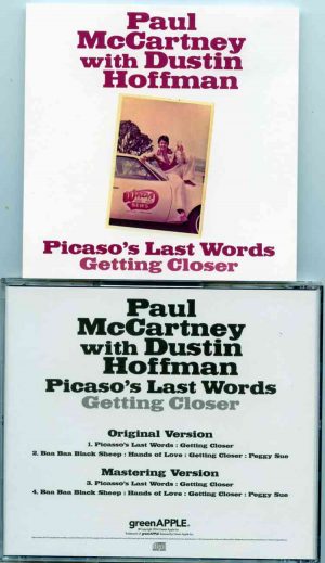 Paul McCartney - Picasso's Last Words (1CD) ( with Dustin Hoffman )  ( Original Version & Mastering Version ) ( Green Apple )