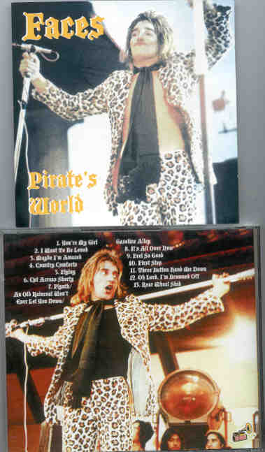 The Face / Rod Stewart - Pirate's World ( Miami Florida , USA , December 2nd , 1970 )