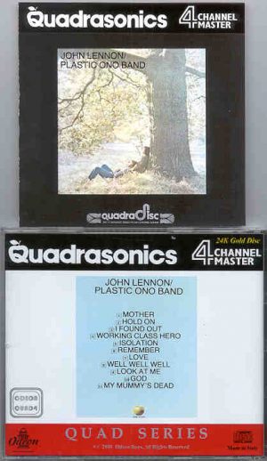 John Lennon - Plastic One Band Quadraphonics   ( Odeon Quadraphonics )