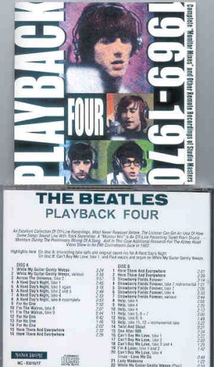 The Beatles - Playback Four 1969 - 1970 ( 2 CD SET ) Monochrome