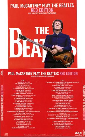 Paul McCartney - Plays The Beatles Red Edition ( 2 CD SET )  ( 2016 DAP Records )