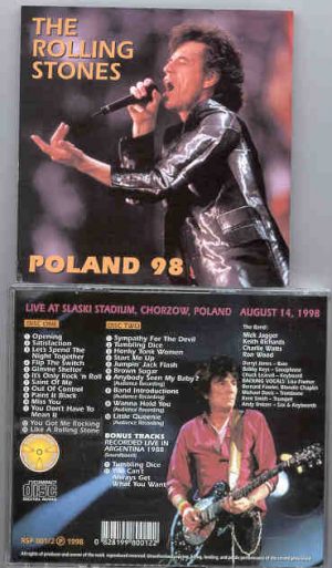 Rolling Stones - Poland '98 ( Slaski Stadium , Chorzow , Poland , August 14th , 1998 ) ( 2 CD!!!!! SET ) Picture